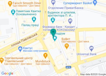 Махараджа, SPA центр и Yoga bar на карте Махараджа, SPA центр и Yoga bar на карте