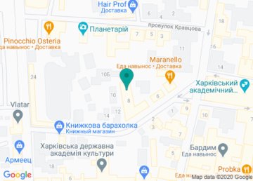 Бара-Бара, салон красоты на карте Бара-Бара, салон красоты на карте