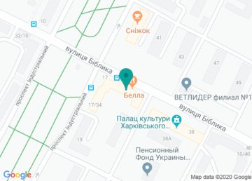 Пиццерия «Bella Pizza» (Пиццерия Белла) на ХТЗ на карте Пиццерия «Bella Pizza» (Пиццерия Белла) на ХТЗ на карте