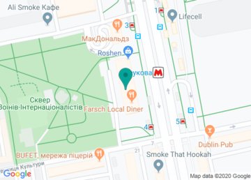 Ресторан быстрого обслуживания «Мандарин» на карте