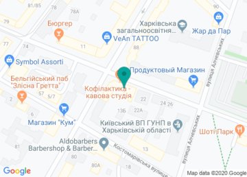 Кофейная студия «Coffeelaktika» на Чернышевской на карте Кофейная студия «Coffeelaktika» на Чернышевской на карте