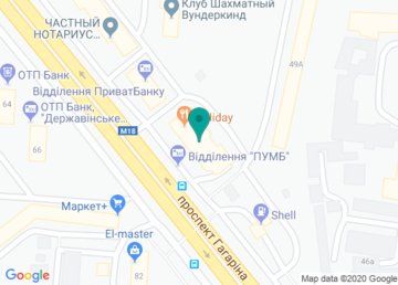 Боулинг-клуб «Holiday» на карте Боулинг-клуб «Holiday» на карте