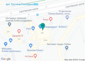 Пиццерия «Pizza life» на Салтовском шоссе на карте Пиццерия «Pizza life» на Салтовском шоссе на карте