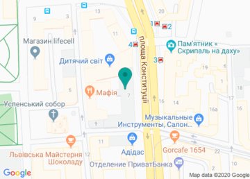 Департамент контроля Харьковского горсовета на карте