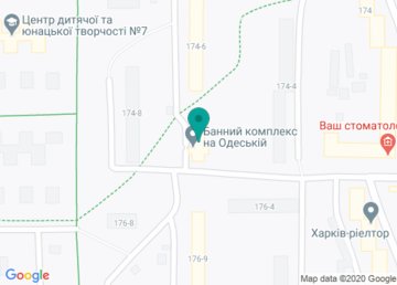 Банный комплекс на Одесской на карте Банный комплекс на Одесской на карте
