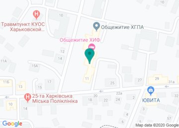 Общежитие, Харьковский Институт Финансов УГУФМТ на карте