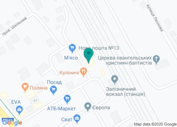 Экспресс-доставка «Новая почта», Отделение № 13 на карте Экспресс-доставка «Новая почта», Отделение № 13 на карте