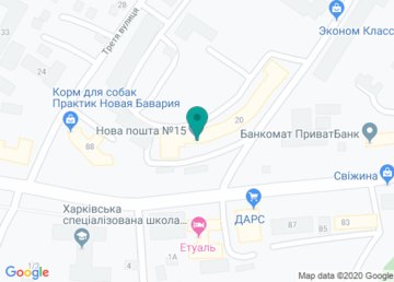 Экспресс-доставка «Новая почта», Отделение № 15 (до 30 кг) на карте