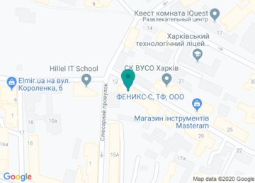 Магазин «Феникс» на карте Магазин «Феникс» на карте