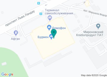 Натяжные потолки «Седьмое небо», филиал в Будмене на карте