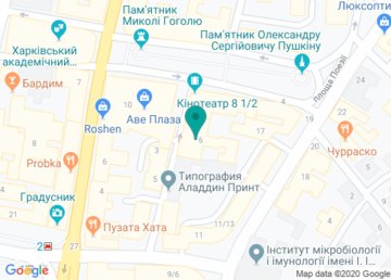 Натяжные потолки «Veerline» на карте