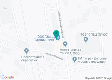 ООО Завод «Стройинвест» на карте ООО Завод «Стройинвест» на карте