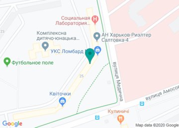 Агентство недвижимости «Харьков-Риэлтер», Салтовка-4 на карте Агентство недвижимости «Харьков-Риэлтер», Салтовка-4 на карте