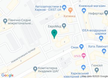 Проектный и научно-исследовательский институт «Харьковский ПромстройНИИпроект» на карте Проектный и научно-исследовательский институт «Харьковский ПромстройНИИпроект» на карте