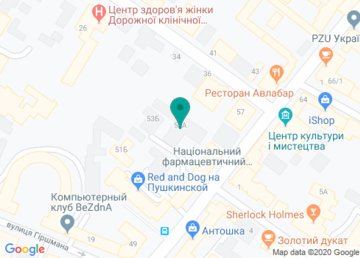 Редакция журнала «Клінічна фармація» на карте