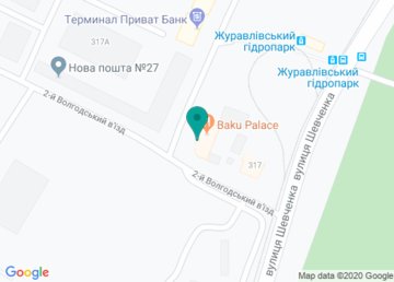 Ресторан «Baku Palace» на карте Ресторан «Baku Palace» на карте