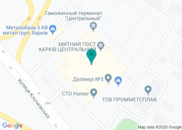 Станция технического обслуживания «Hunter Service» на карте Станция технического обслуживания «Hunter Service» на карте