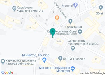 Студия театра и кино «Лик» на карте Студия театра и кино «Лик» на карте