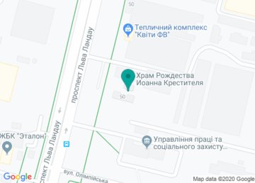 Магазин тепличного комплекса «Цветы ФВ» на карте Магазин тепличного комплекса «Цветы ФВ» на карте