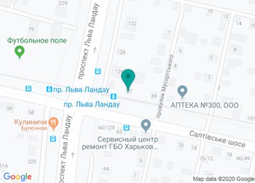 Автокомплекс на Салтовском шоссе на карте