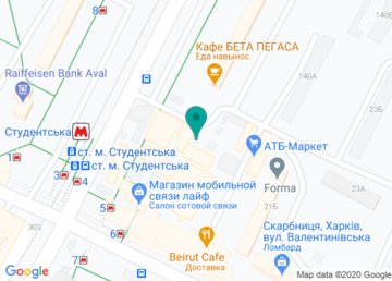 Ат-Авто, автошкола на карте