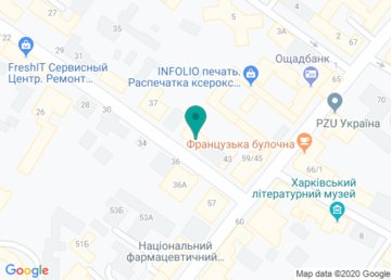 Бутик белья «Инженю» на Иванова на карте Бутик белья «Инженю» на Иванова на карте