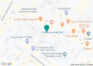 Салон-магазин «Электронный мир» Пушкинская на карте