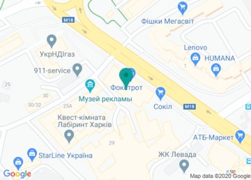 Супермаркет бытовой техники и электроники «Фокстрот» Левада на карте