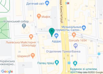 Магазин спортивной одежды «Adidas» на карте Магазин спортивной одежды «Adidas» на карте