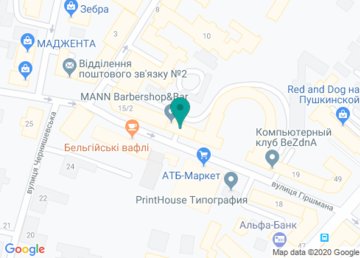 Магазин товаров для художников и хобби «ARTstreet» на карте Магазин товаров для художников и хобби «ARTstreet» на карте