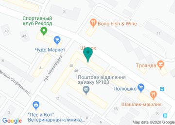 Авторский салон трикотажных изделий «Татьяна Зинченко» на карте Авторский салон трикотажных изделий «Татьяна Зинченко» на карте