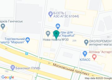 Экспресс-доставка «Новая почта», Отделение № 30 (до 30 кг) на карте