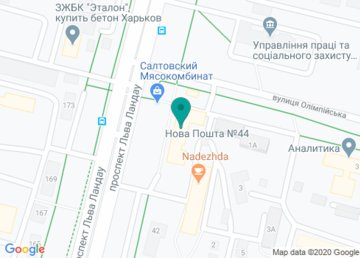 Экспресс-доставка «Новая почта», Отделение № 44 (до 30 кг) на карте