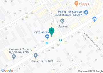 Интернет-магазин пневматического оружия «CO2» на карте Интернет-магазин пневматического оружия «CO2» на карте