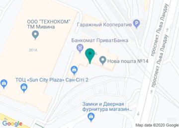 Компания «InCity Service» на карте Компания «InCity Service» на карте