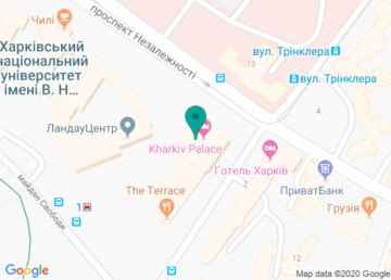 Салон-магазин «LoraShen Kharkiv Palace» на карте