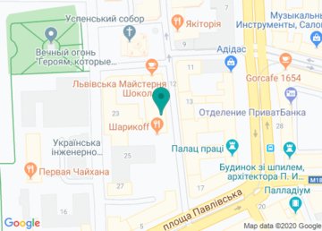 Бар-кальянная «Дунь'Ка» на карте Бар-кальянная «Дунь'Ка» на карте