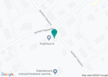 Коммунальное учреждение «Лицей с усиленной военно-физической подготовкой «Патриот» Харьковского областного совета на карте Коммунальное учреждение «Лицей с усиленной военно-физической подготовкой «Патриот» Харьковского областного совета на карте