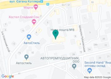 Экспресс-доставка «Новая почта», Отделение № 8 на карте
