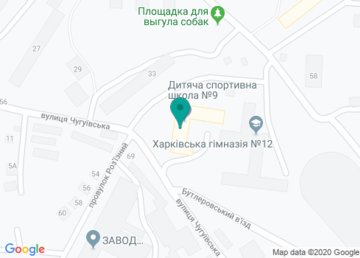 Харьковская Областная Организация Федерации Греко-Римской Борьбы Украины на карте