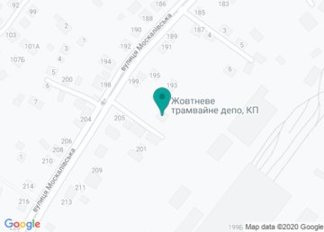 КП «Октябрьское трамвайное депо» на карте КП «Октябрьское трамвайное депо» на карте