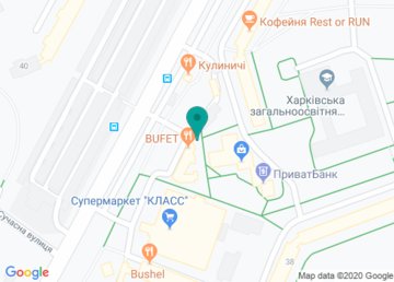 Пиццерия «Буфет» на Леся Сердюка на карте Пиццерия «Буфет» на Леся Сердюка на карте