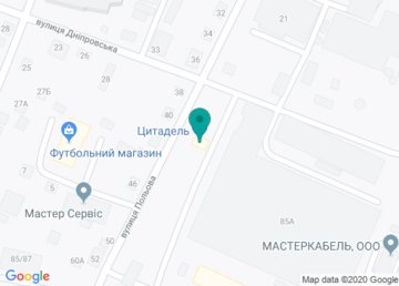 ООО «Citadel», Магазин-склад строительных материалов «Citadel» на Полевой (Цитадель) на карте