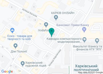 Украинско-американское ООО «Кода» на карте