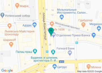 Кафе «Fclub Правильное Питание» на карте Кафе «Fclub Правильное Питание» на карте