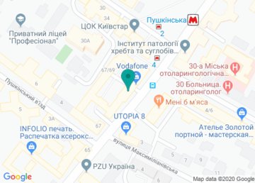 Химчистка на Пушкинской на карте Химчистка на Пушкинской на карте