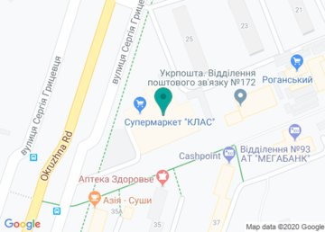 Сеть книжных магазинов «Книголенд» на карте