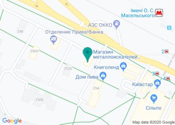 Сеть книжных магазинов «Книголенд» на карте