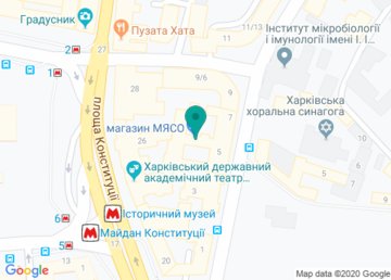 Актёрские курсы «ЧЕ» на карте Актёрские курсы «ЧЕ» на карте