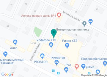 Пункт выдачи, Молочная кухня детского питания на карте